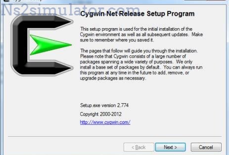 Link to Download Cygwin