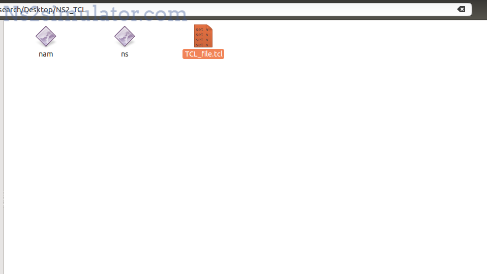 Ns2 Based TCL File